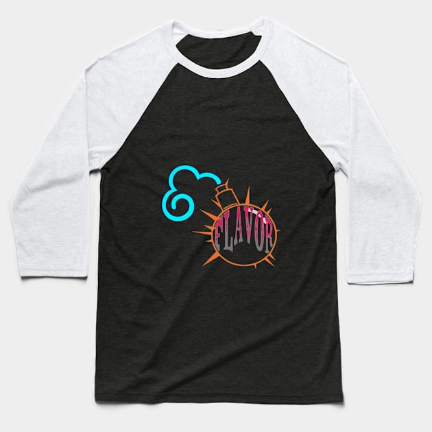 flavor bome Baseball T-Shirt by moonmorph